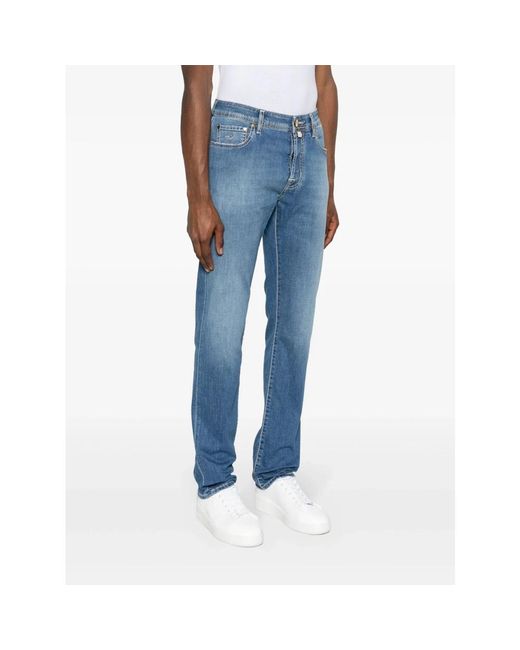 Jacob Cohen Blue Slim Fit Jeans for men