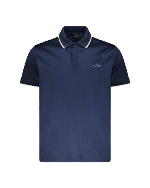 Paul & Shark Blue Polo Shirts for men