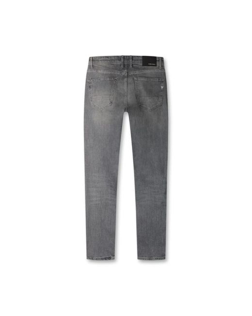 Pure Path Gray Slim Fit Jeans for men
