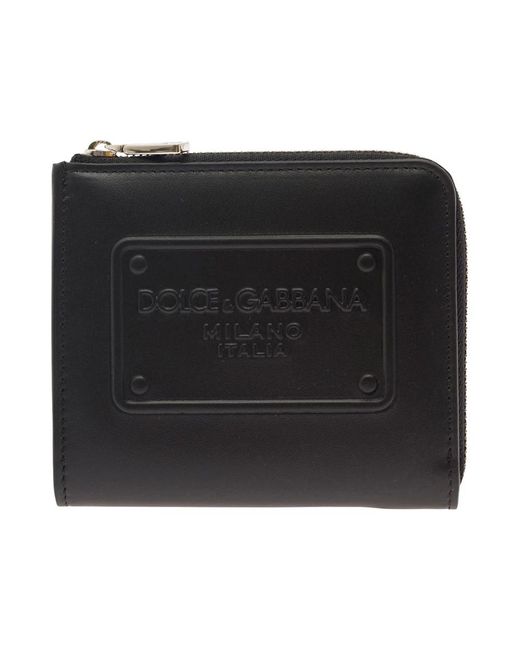 Dolce & Gabbana Black Wallets & Cardholders for men