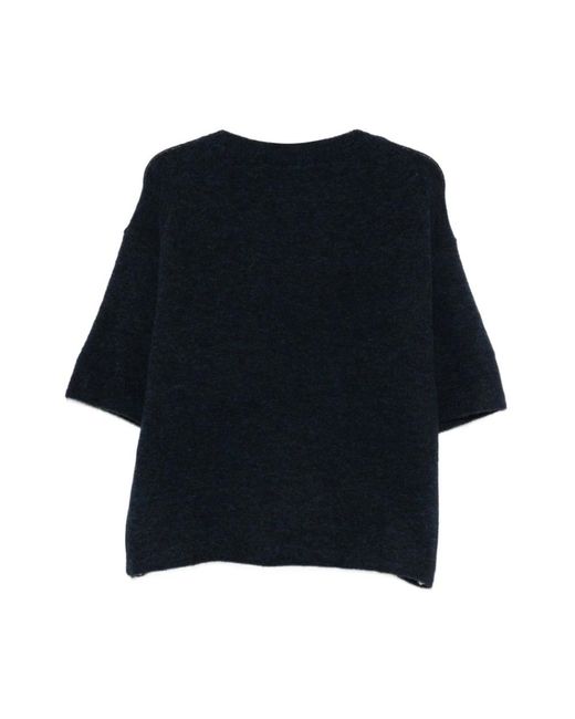 Closed Black Round-Neck Knitwear
