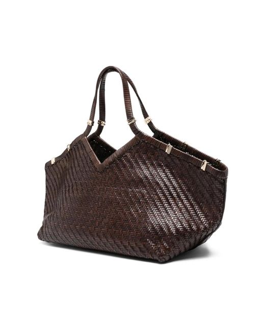 Benedetta Bruzziches Brown Tote Bags