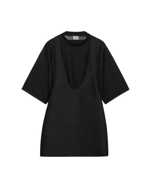 Balenciaga Black Short Dresses