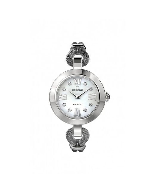 Eterna Accessoires ,Grijs ,Horloges in het Metallic