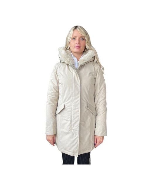 Woolrich Gray Arctic parka mit teflon-finish