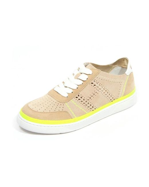 Hogan Yellow Sneakers
