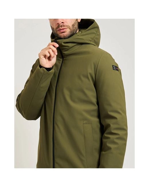 Winter Jackets Suns de hombre de color Green