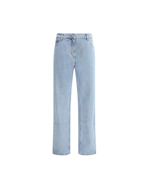 Straight Jeans Magda Butrym de color Blue