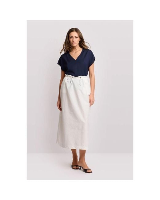 Kocca Blue Midi Skirts