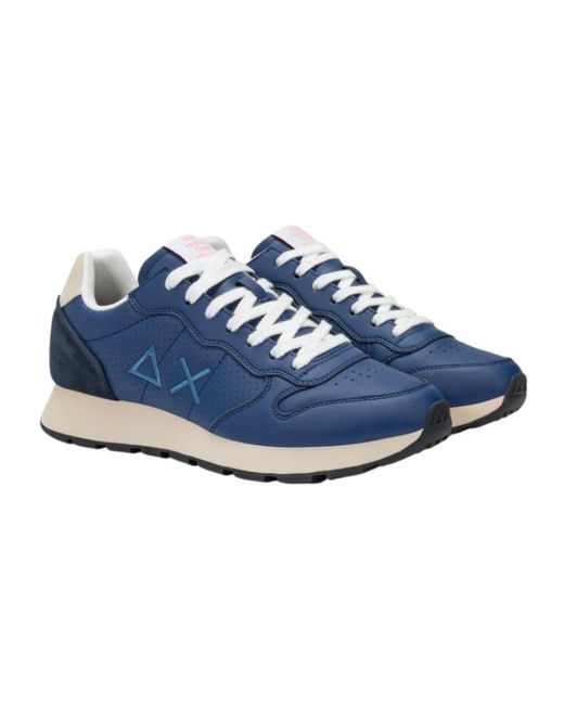 Sun 68 Blue Sneakers for men