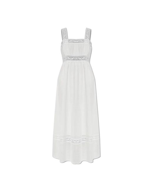 Posse Kleedjes ,Wit ,Katoen Daphne Dress in het White