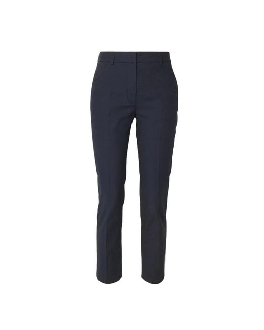 Trousers > slim-fit trousers Weekend by Maxmara en coloris Blue