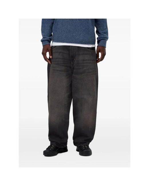 Carhartt Gray Loose Fit Jeans for men