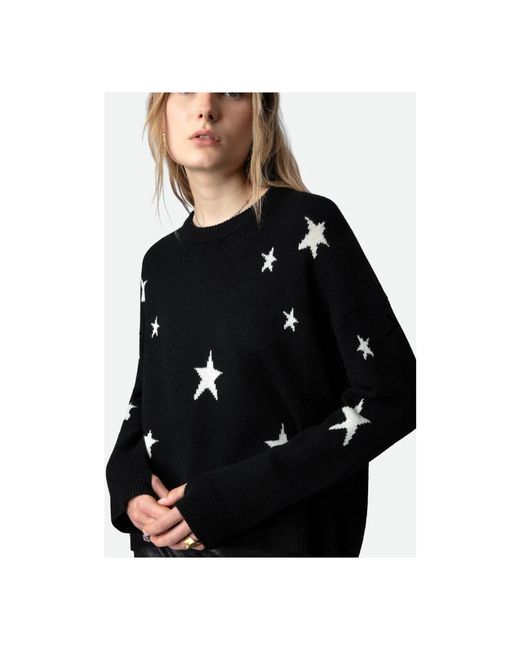 Zadig & Voltaire Black Cashmere Knitwear