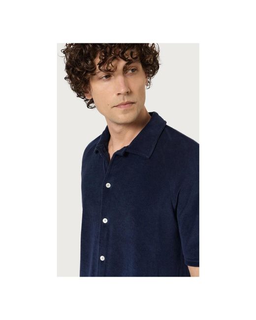 Shirts > short sleeve shirts Massimo Alba pour homme en coloris Blue
