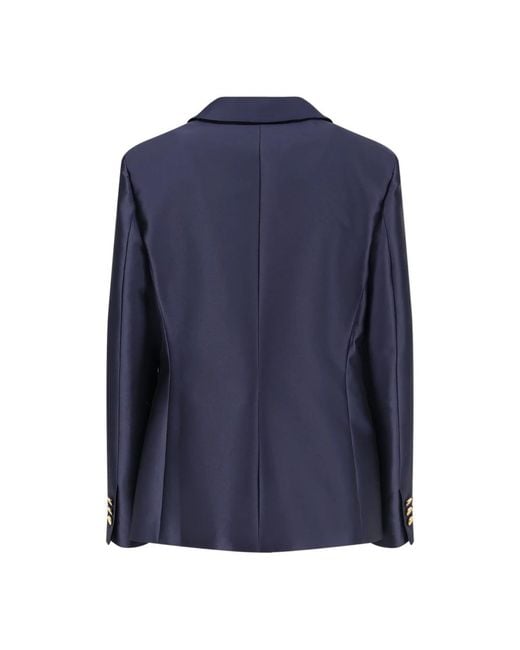 Alberta Ferretti Blue Blazers
