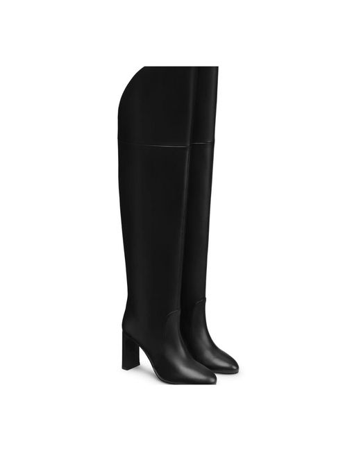 Stuart Weitzman Black Over-Knee Boots
