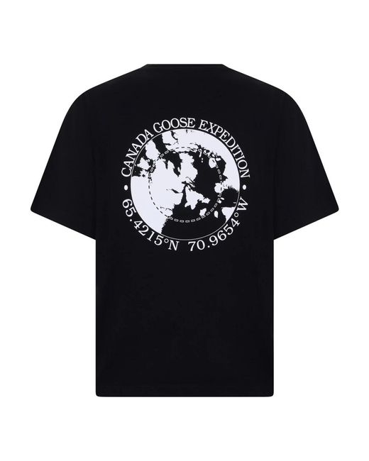 Canada Goose Black T-Shirts for men