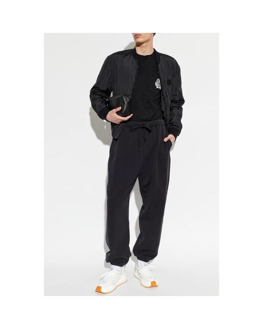 Dolce & Gabbana Blue Sweatpants for men