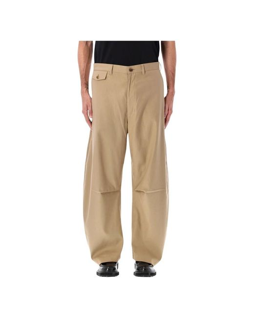 Comme des Garçons Natural Wide Trousers for men