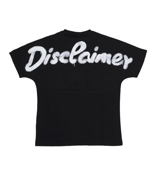 T-Shirts di DISCLAIMER in Black