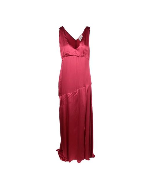 Semicouture Red Maxi Dresses