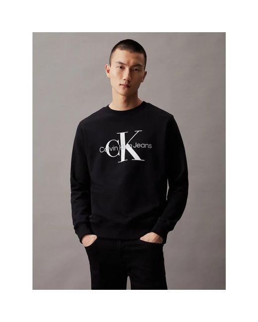 Calvin Klein Sweatshirts in het Black voor heren