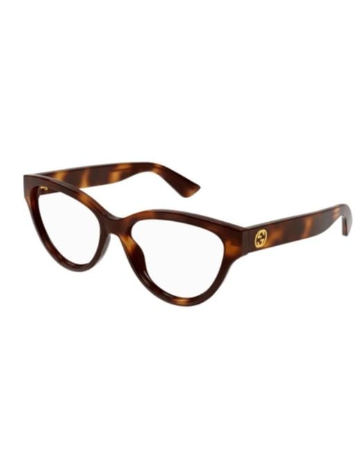 Gucci Glasses in het Brown