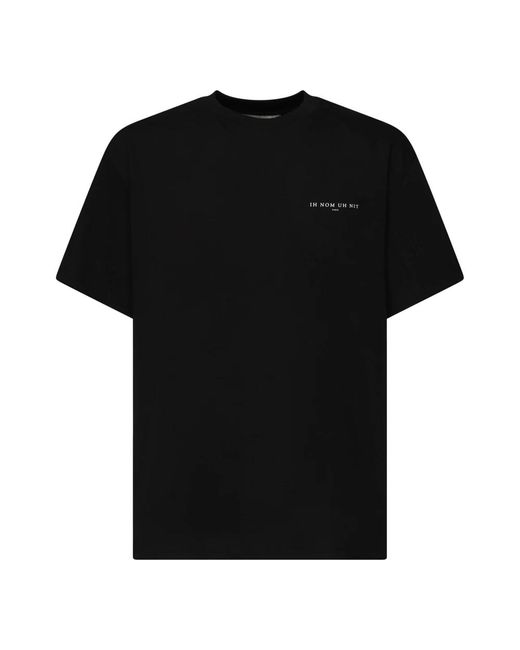 T-Shirts Ih Nom Uh Nit de hombre de color Black