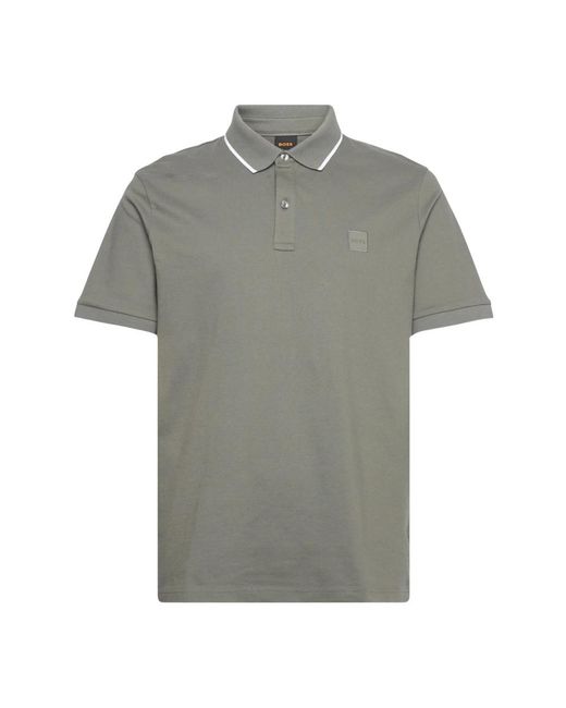HUGO Gray Polo Shirts for men