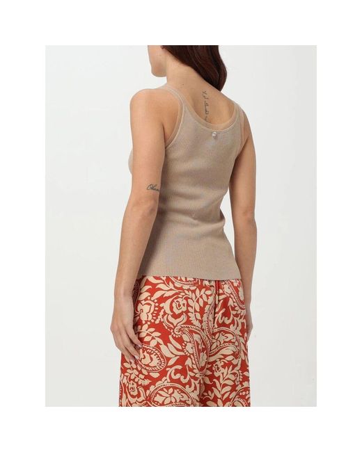 Sleeveless Tops di Liu Jo in Red
