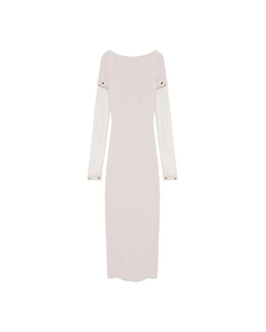 Sportmax White Maxi Dresses