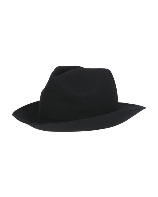 Hats di Yohji Yamamoto in Black da Uomo