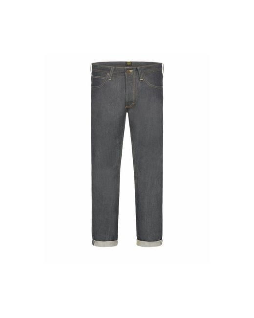 Slim-Fit Jeans di Lee Jeans in Gray da Uomo