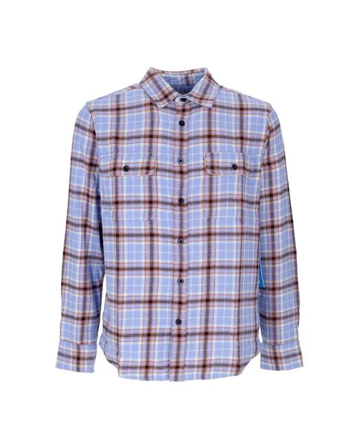 Obey Blue Casual Shirts for men
