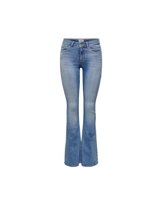 ONLY Blue Boot-Cut Jeans