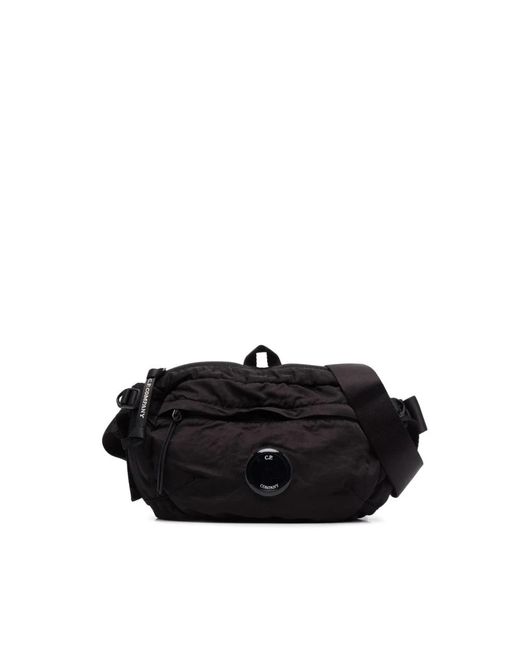 C P Company Zwarte Nylon Crossbody Pack in het Black voor heren