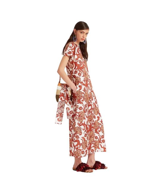 LaDoubleJ Maxi Dresses in het Red