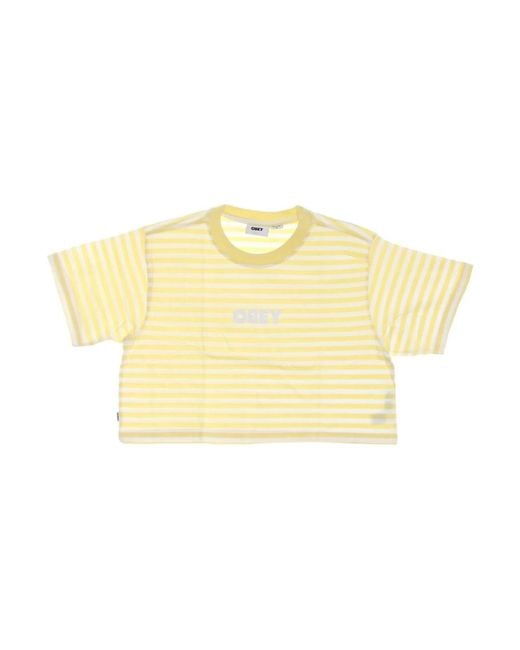 Obey Yellow T-Shirts