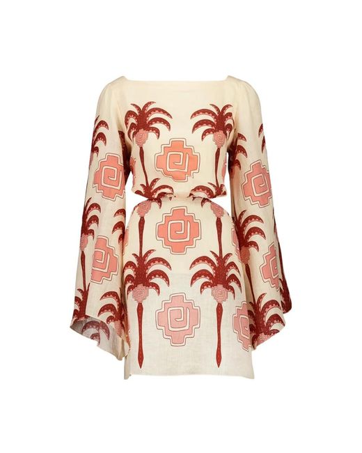 Johanna Ortiz Multicolor Short Dresses