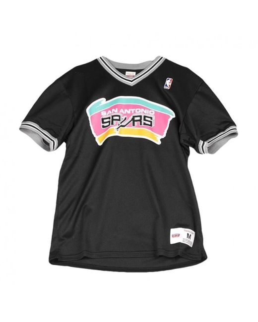 Mitchell & Ness Black T-Shirts for men