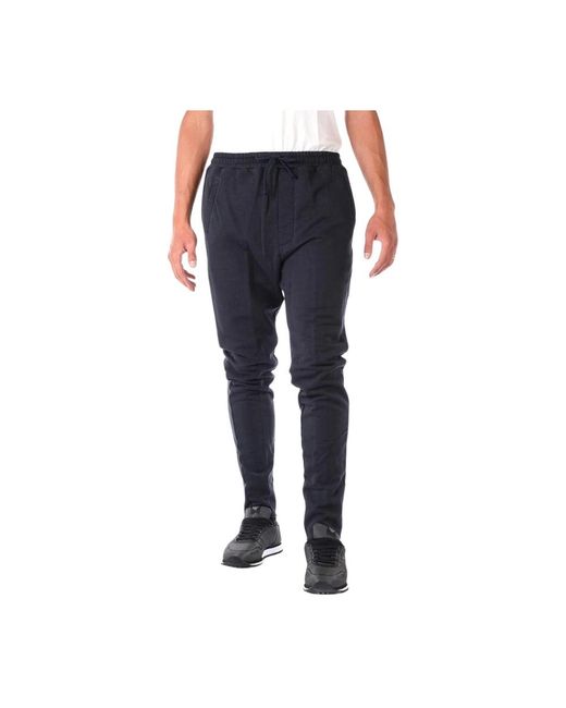 Daniele Alessandrini Blue Sweatpants for men