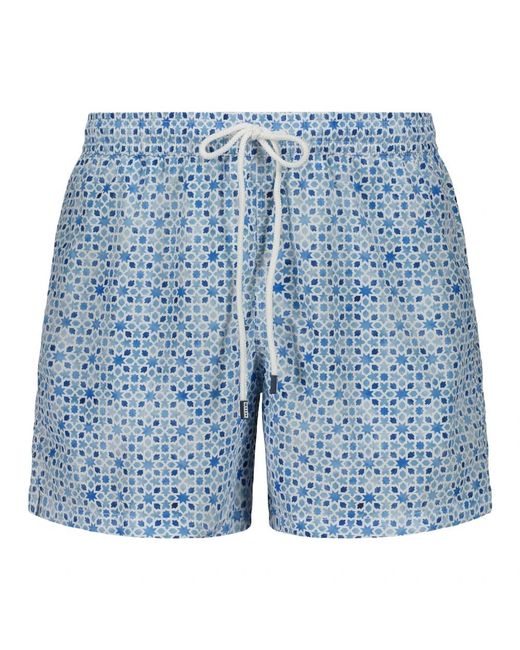 Fedeli Blue Beachwear for men