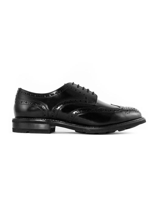 BERWICK  1707 Black Business Shoes for men