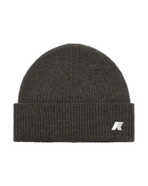 K-Way Gray Beanies for men