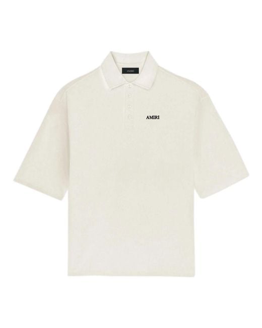 Amiri Oversized Polo in het White voor heren