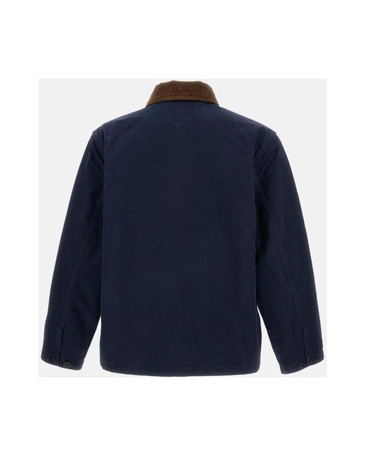 Filson Canvas Outfitter Jacket in het Blue voor heren