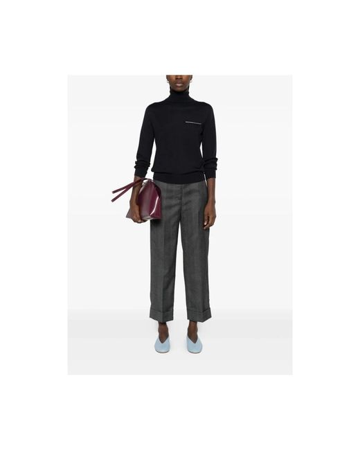 Peserico Gray Trousers