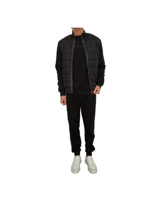 Karl Lagerfeld Black Winter Jackets for men