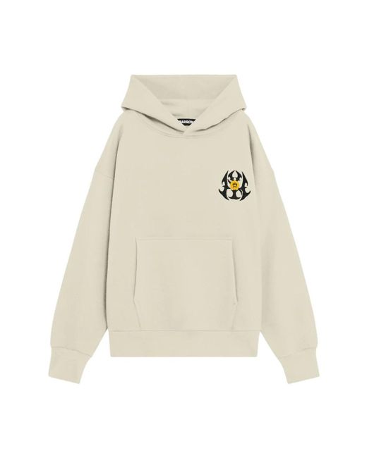 Barrow Big Apple Hoodie in het White voor heren
